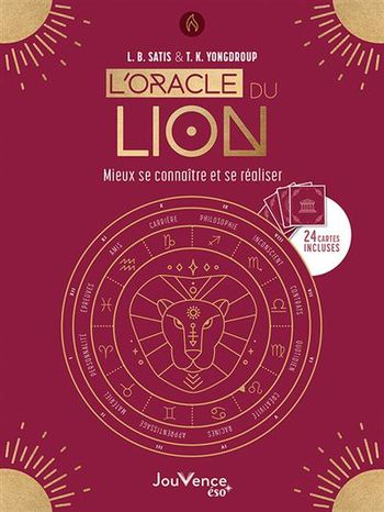 Livre " L'oracle du lion " Mieux se connaitre et se réaliser L.B. Satis T.K. Yongdroup Neuf