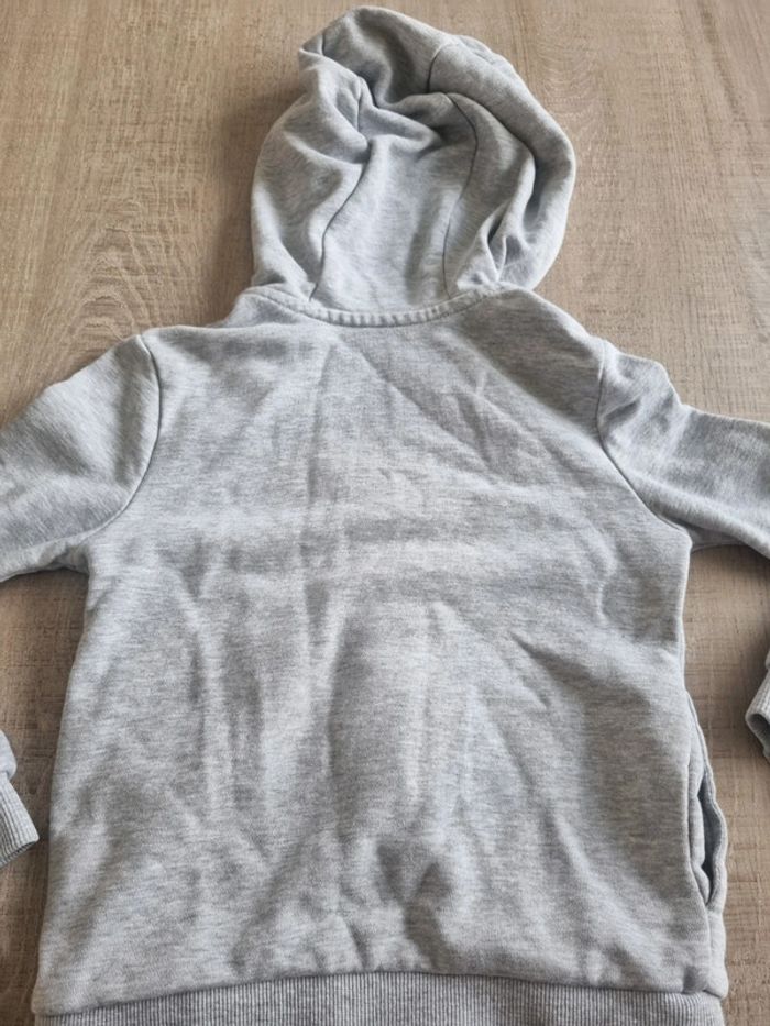Veste zippée sweat fille 5 ans - photo numéro 5