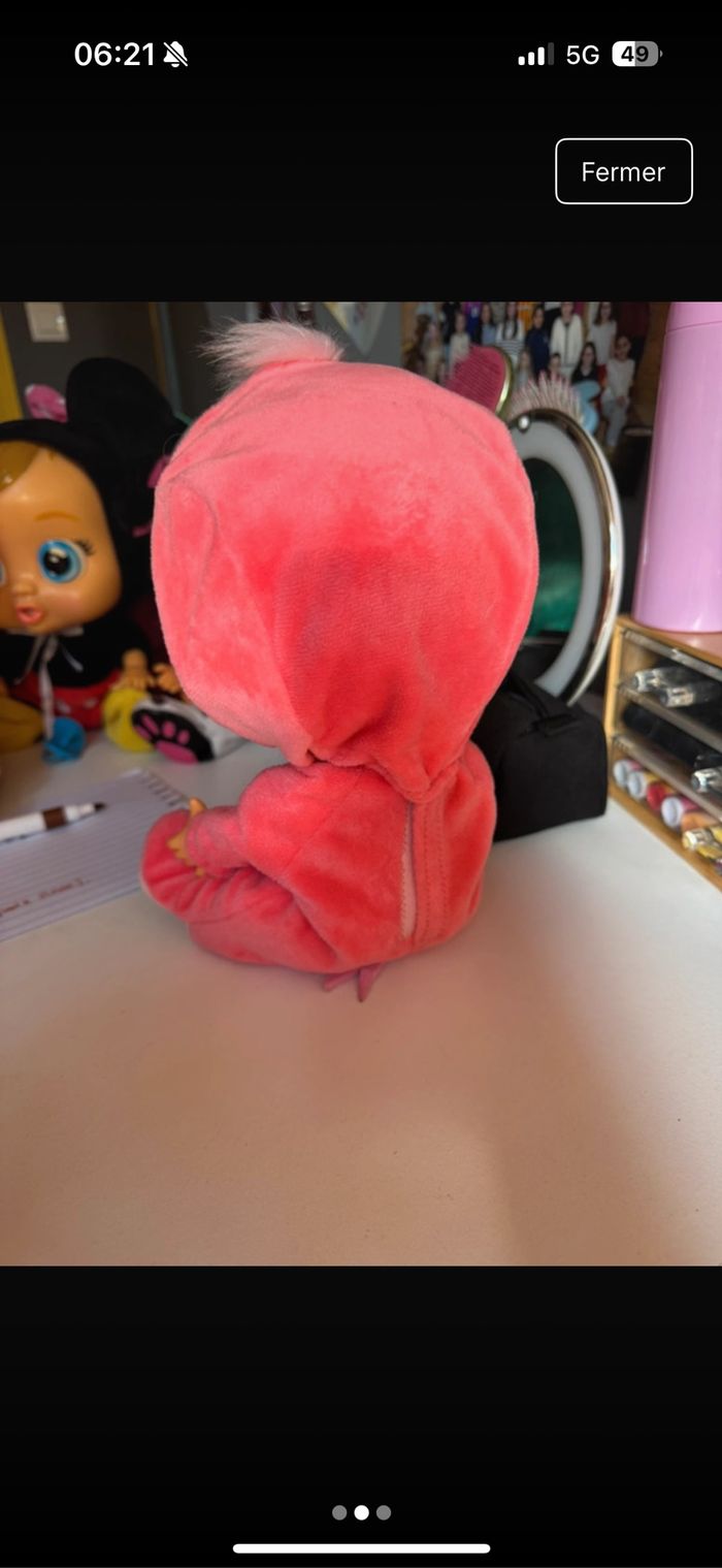 Baby cry Flament rose - photo numéro 3