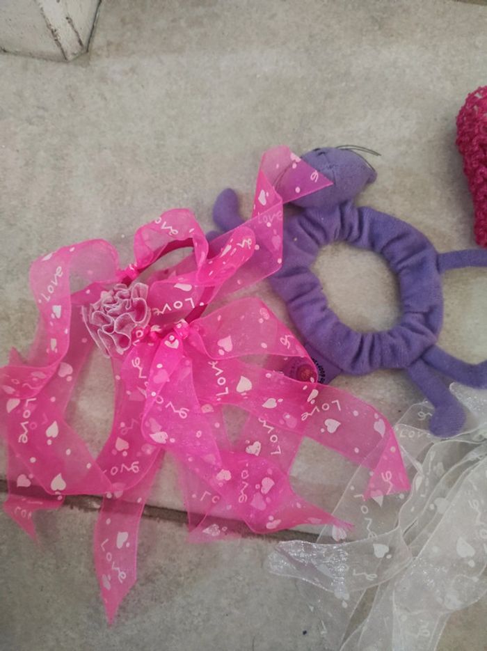 Lot de chouchous, bandeau et élastiques - photo numéro 2