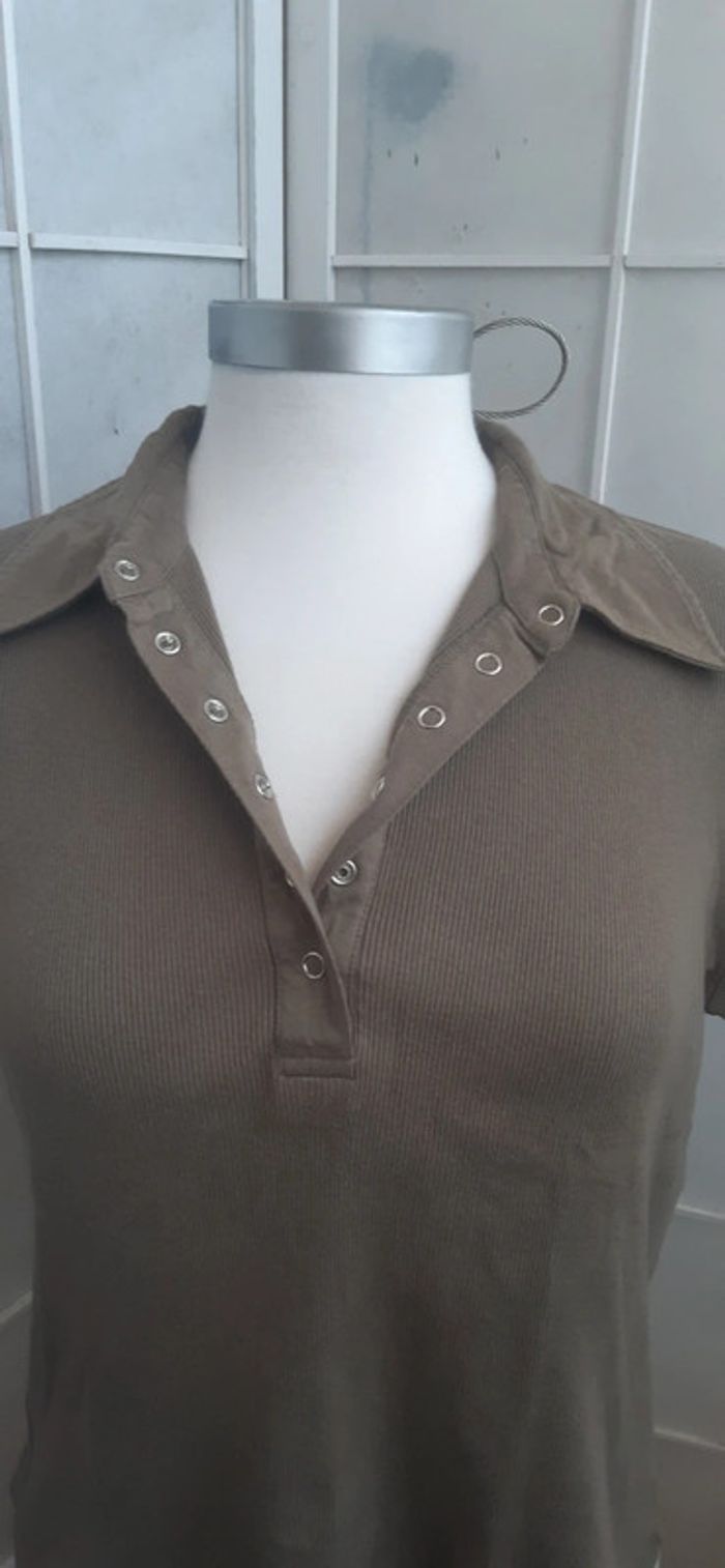 Tee-shirt kaki 36 38 - photo numéro 4