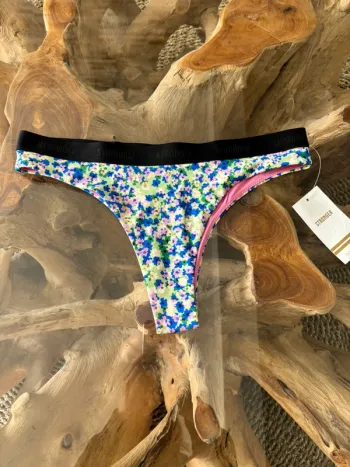 Bas de maillot de bain Stronger femme M fleur bresilien