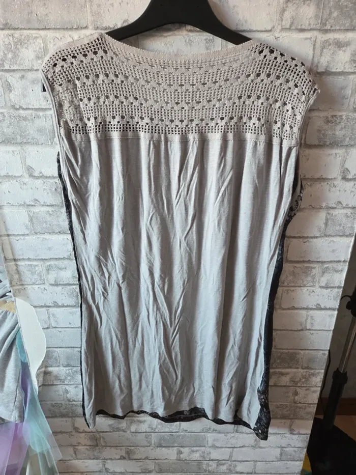Long tee shirt femme geisha taille M - photo numéro 3