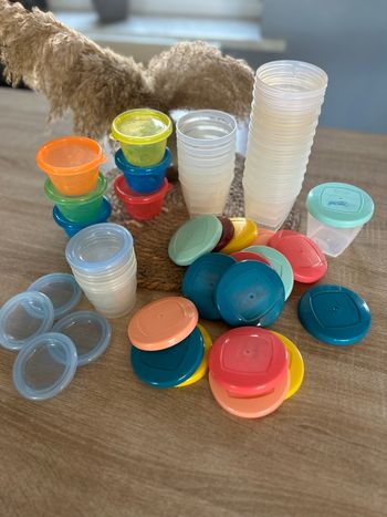 Lot de pots de conservation 