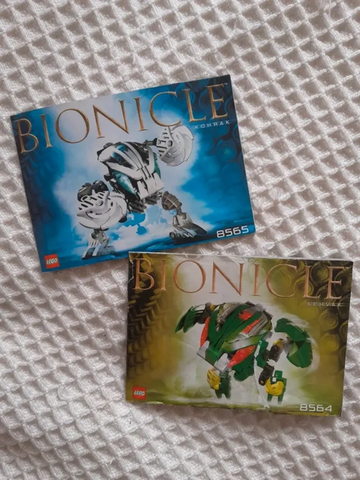 Lot de 3 figurines LEGO Bionicle - photo numéro 11