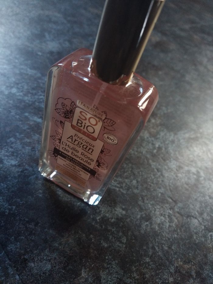 Huile sèche Rose de beauté Précieux Argan So'Bio étic - photo numéro 3