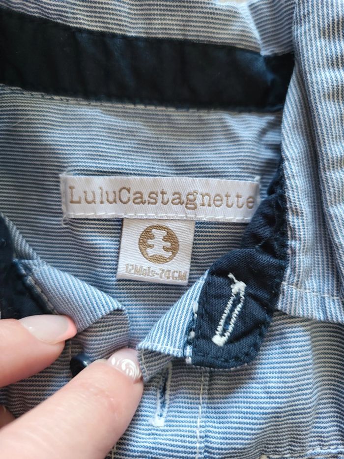 Chemise garçon Lulu Castagnette 12 mois - photo numéro 3