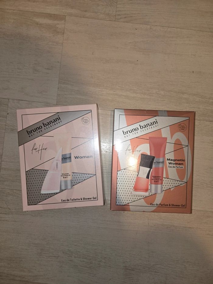 2 coffrets Bruno banani neufs