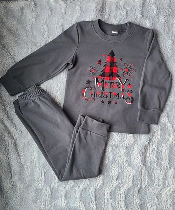 Pyjama chaud merry christmas noel 4ans
