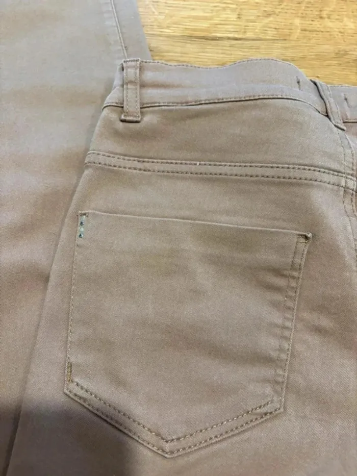 Pantalon beige Caroll - photo numéro 6