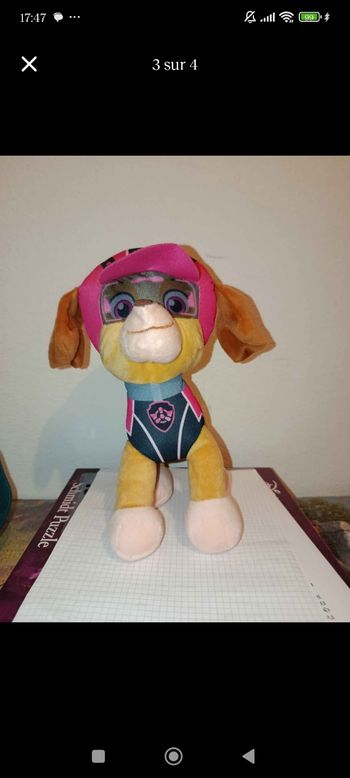 Peluche stella pat patrouille