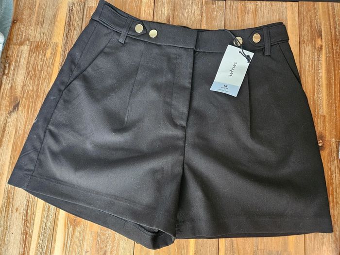 Short femme noir lefties neuf t 38