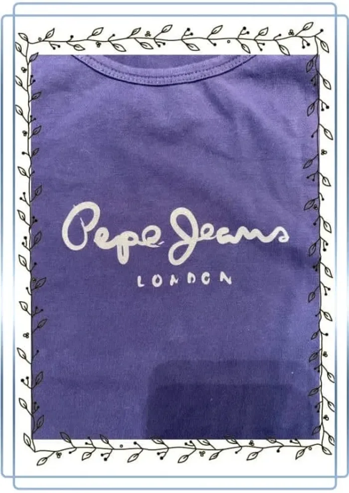 T-shirt violet Pepe jeans taille M, très bon état - photo numéro 2