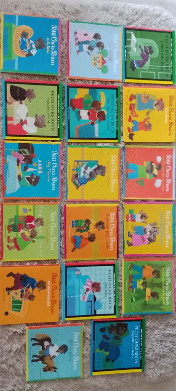 Lot de 17 livres Petit Ours Brun