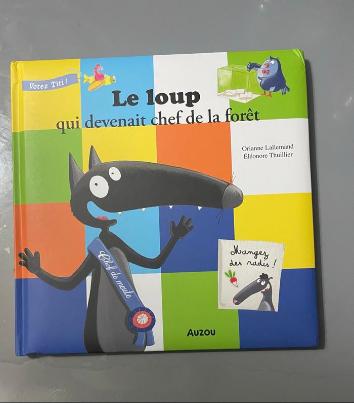 3 Grands livres Le Loup de Auzou neufs et 1 avec CD - photo numéro 3