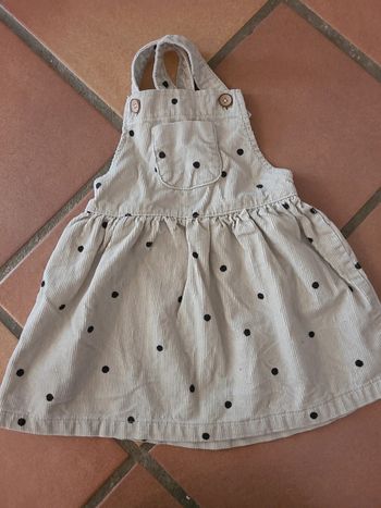 Robe salopette 92cm
