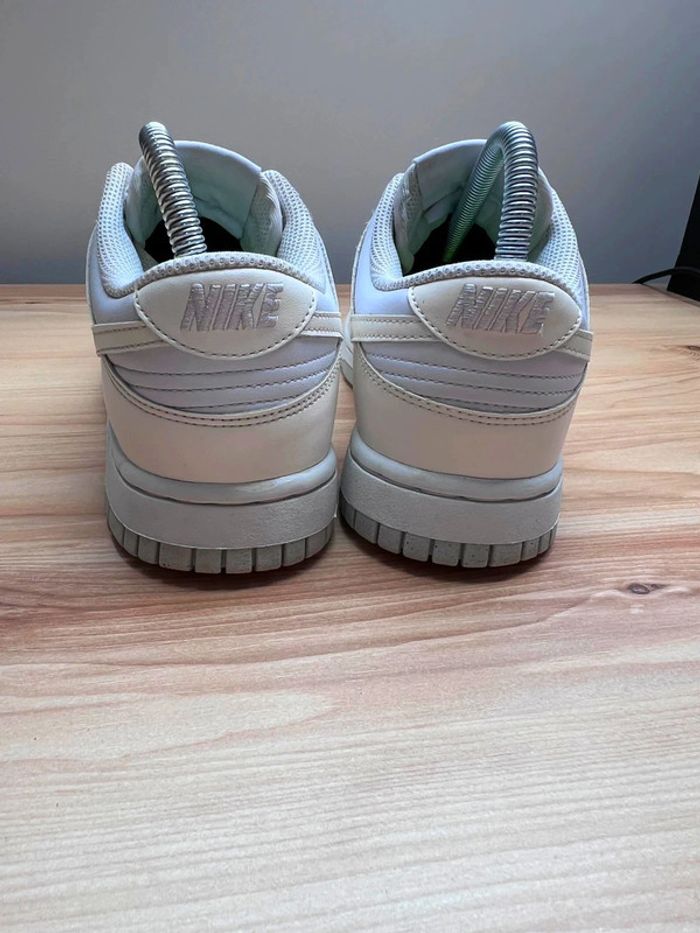 Nike Dunk Low Next Nature Blanche Jaune Pointure 38 – Sneakers Femme éco - photo numéro 9