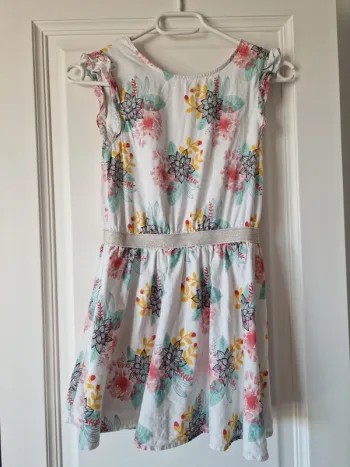 Robe 8 ans orchestra fleurs