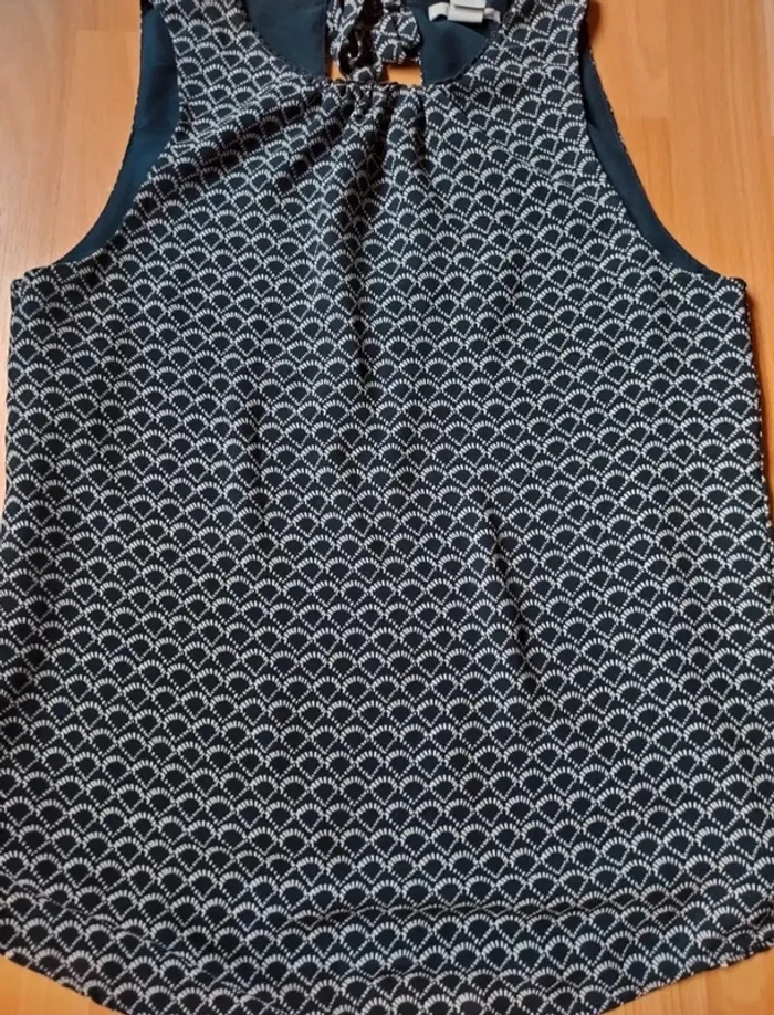 Top débardeur blouse sans manches - photo numéro 3