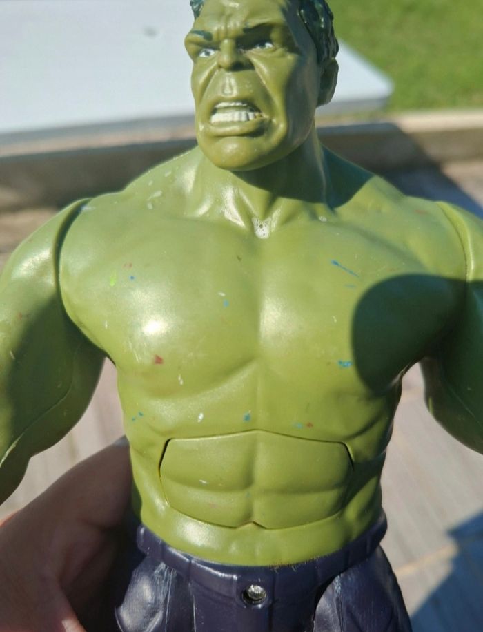 Figurine hulk parle français marvel - photo numéro 8