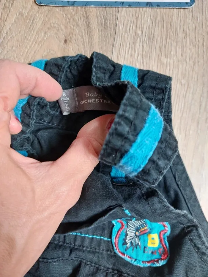 Salopette noire Orchestra 6 mois - photo numéro 2
