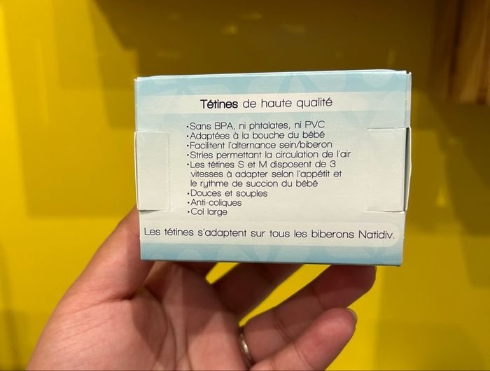 Tétine natidiv - photo numéro 2