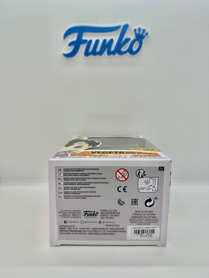 Funko Pop Dragon Ball Vegeta Cooking With Apron 849 Hot Topic 🇺🇸 - photo numéro 6