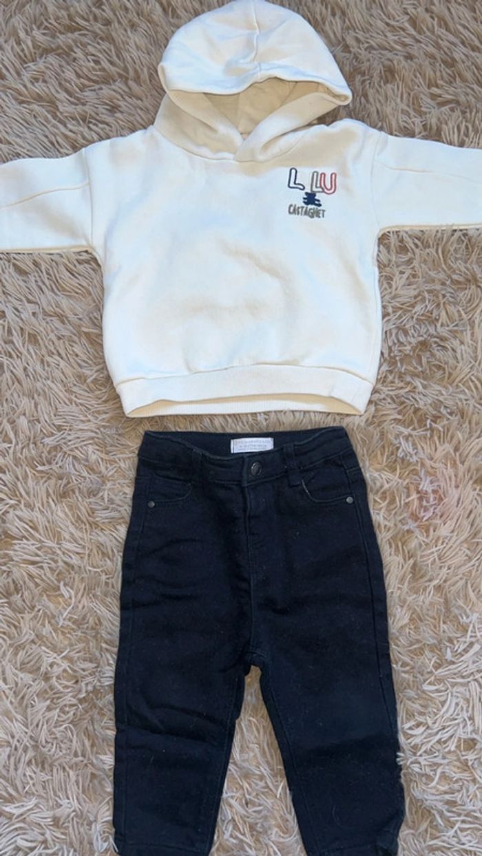 Pull et pantalon