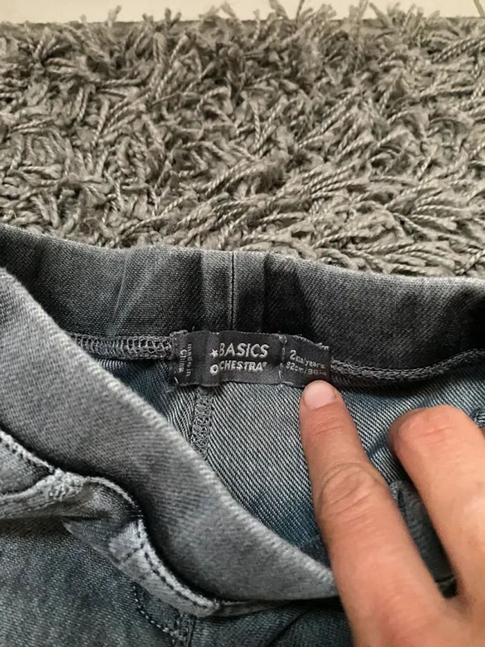 Jegging gris fille Orchestra 2ans 92cm - photo numéro 5