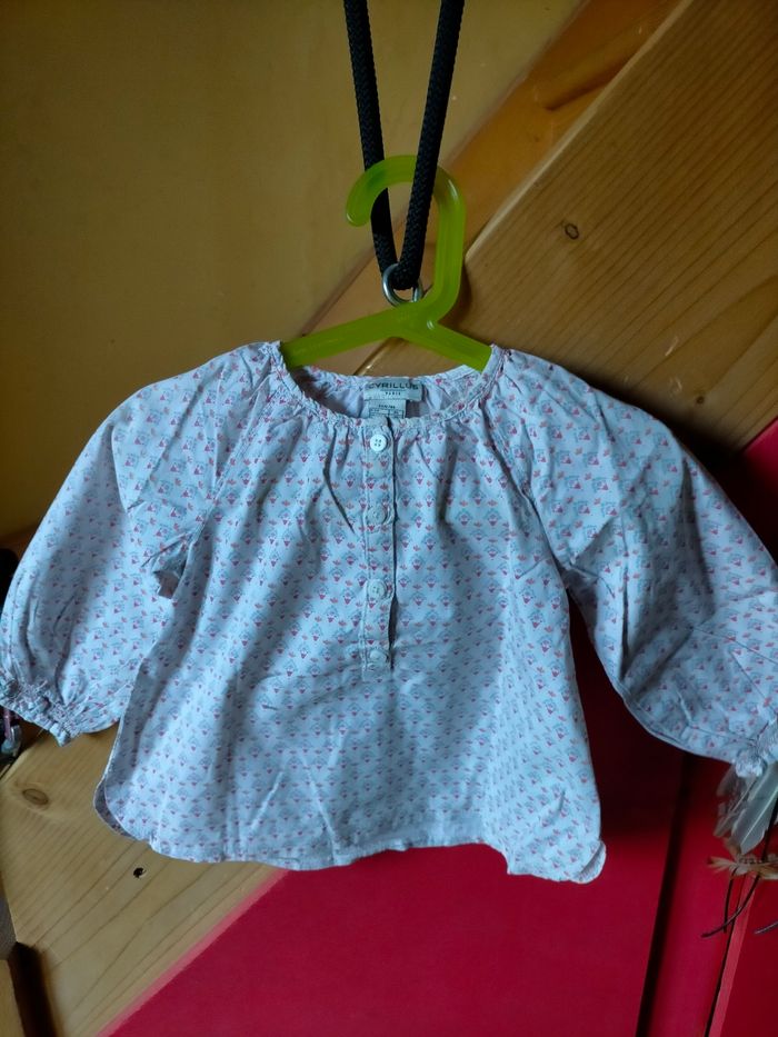 Très jolie blouse Cyrillus 2 ans