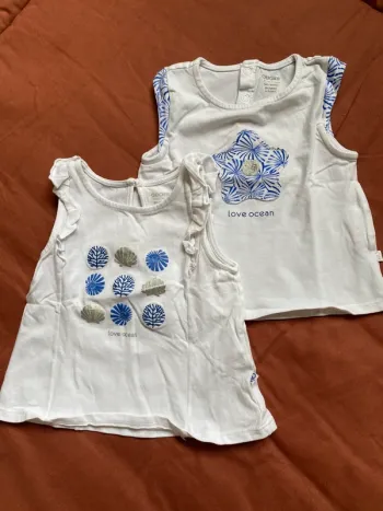 Lot de 2 t-shirt manches courtes