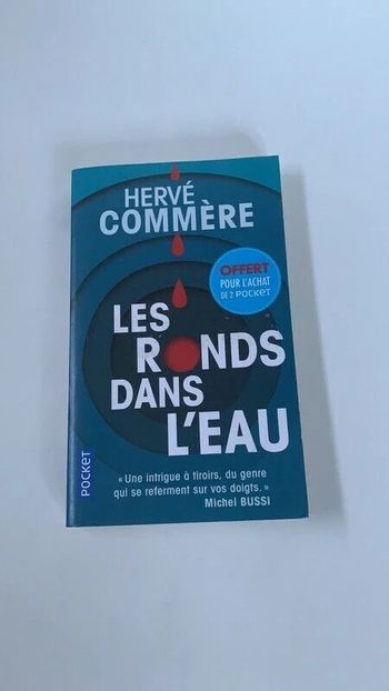 Livre Les ronds dans l'eau de Commère, Hervé 2018