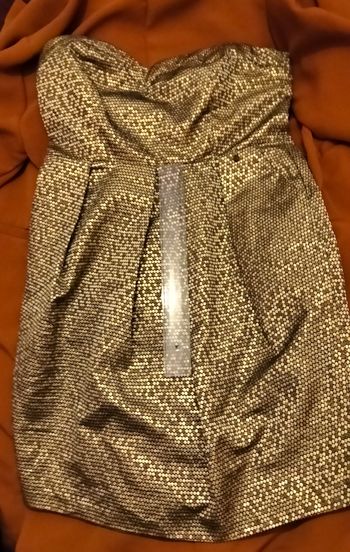 Robe bustier de soirée courte