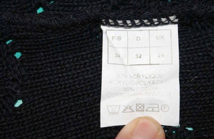 Pull demie saison - Ajouré - Bleu marine - Afibel - 54 - photo numéro 10