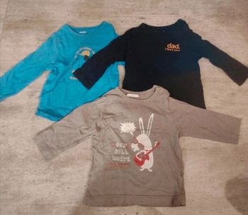 Tee shirt manche longue 9 mois