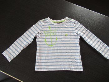 Tee-shirt manches longues garçon 4 ans Sergent Major