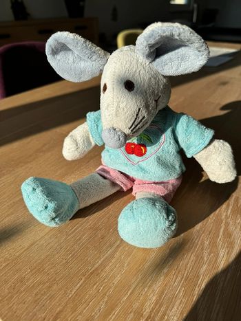 Peluche souris 29cm en très bon état