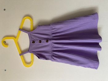 robe fluide petite bretelle  taille 2/3 ans