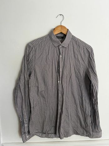 Chemise devred à motifs