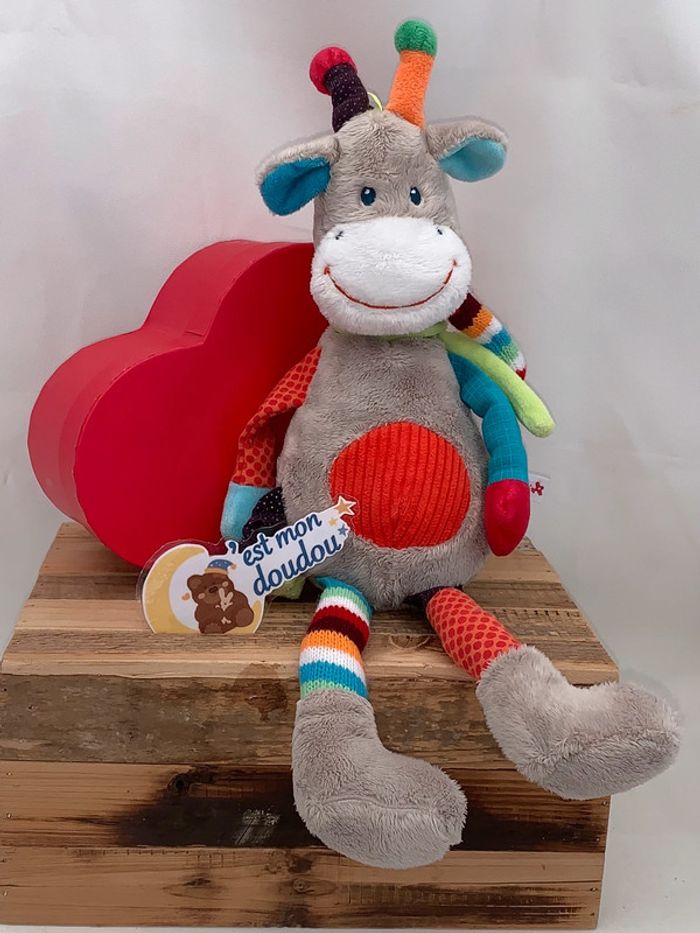 NIC25 doudou girafe 🦒 Zoe nicotoy