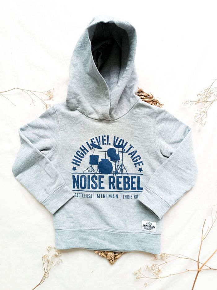 Sweat à capuche garçon miniman 4 ans