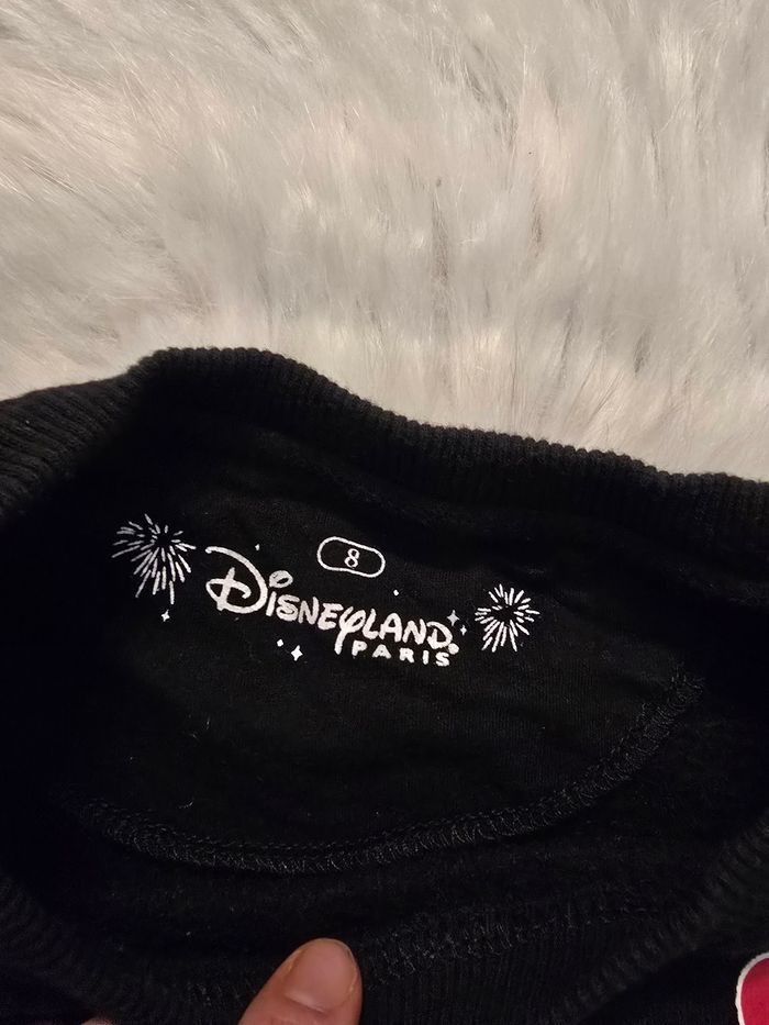 🩷🩷😍🤩 superbe Sweat molleton disneyland paris 8 ans fille 😍🤩🩷🩷🩷🩷 - photo numéro 2
