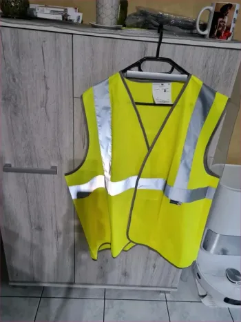 Gilet de sécurité fluorescent