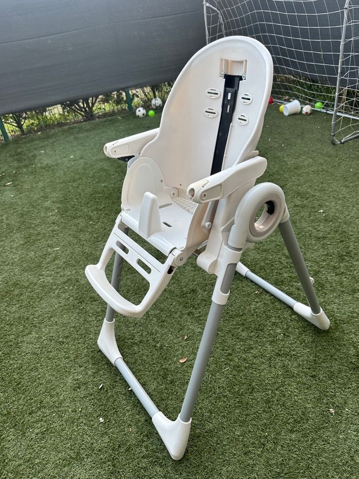 Chaise haute grise sweety fox réglable et pliable - photo numéro 3