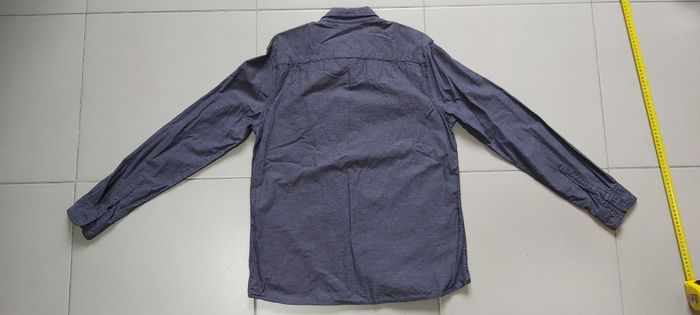 Chemise manche longue coupe droite trappeur M - photo numéro 7