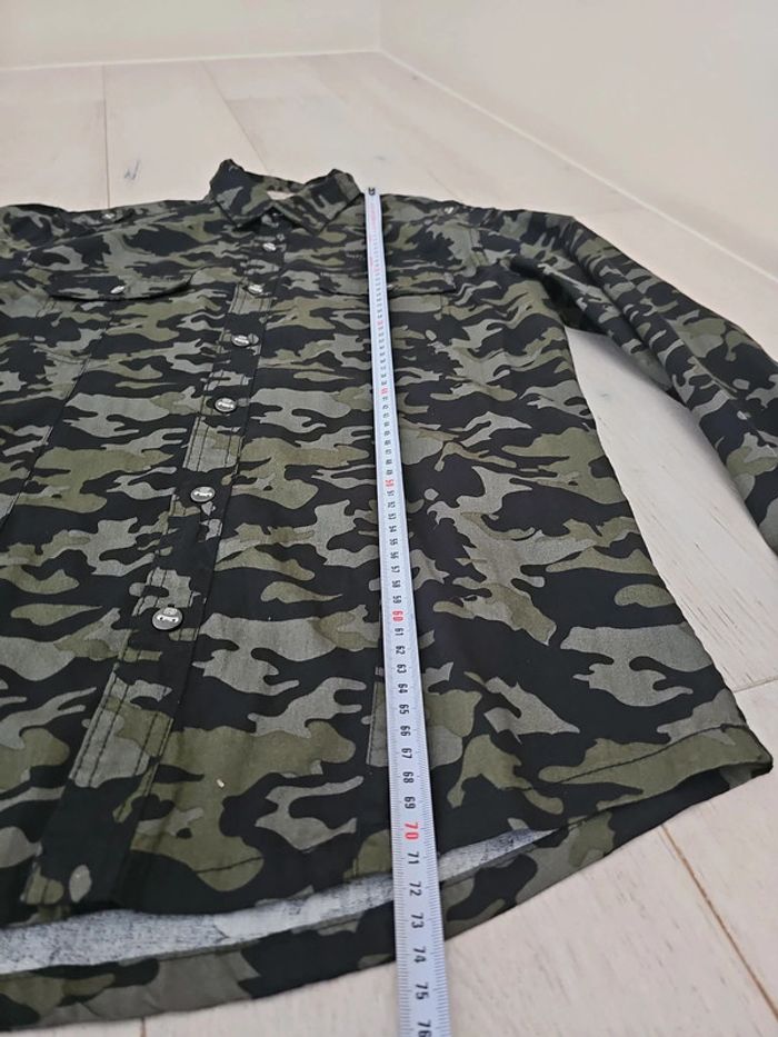 Chemise camouflage Angelo Litrico taille M - photo numéro 14