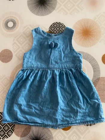Robe 18 mois kiabi bleue