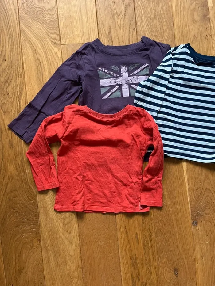 Lot 4 t-shirt manches longues 4 ans - photo numéro 3