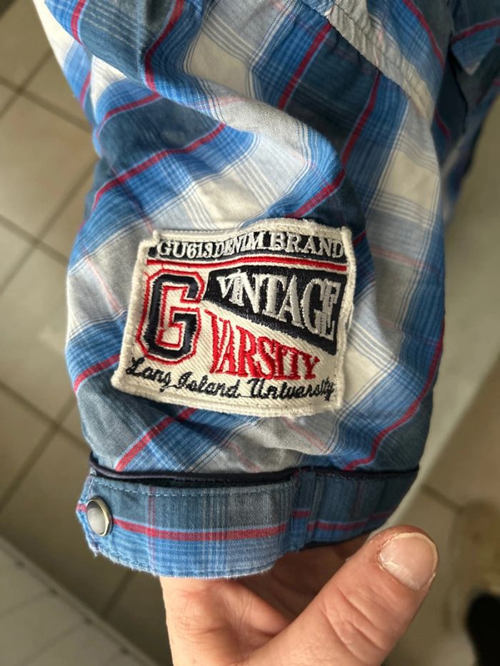 Chemise manches courtes gangster unit - photo numéro 5