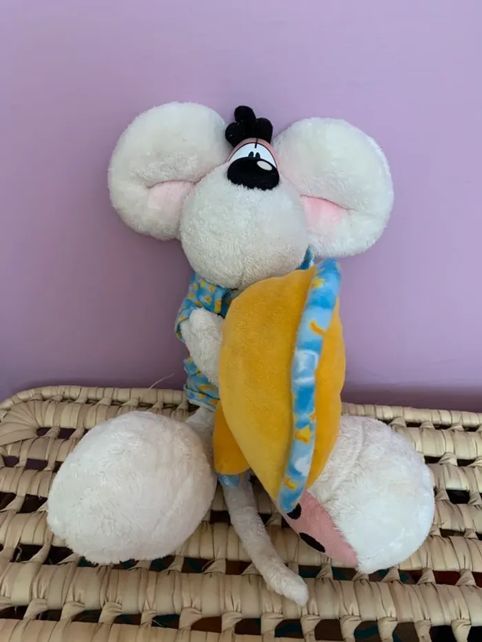 Diddl en pyjama peluche musical